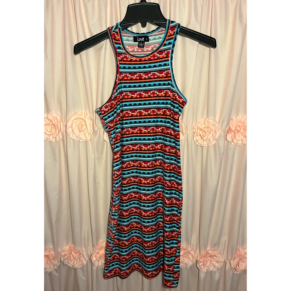 Women's Aztec Bodycon Summer Dress